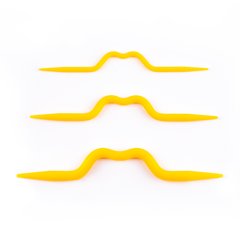 Спицы для вязания кос (петледержатели) Tulip (3 шт.), желтый TA-0058e главное фото
