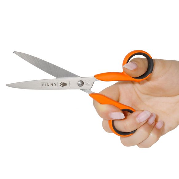 Ножиці універсальні Kretzer FINNY "Безпечні" з тупими кінцями 15 см / 6 " 752015 головна фотографія