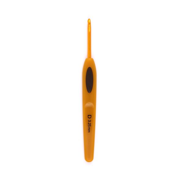 Крючок для вязания Clover Soft Touch 3,25 мм х 13,5 см 1004/D
