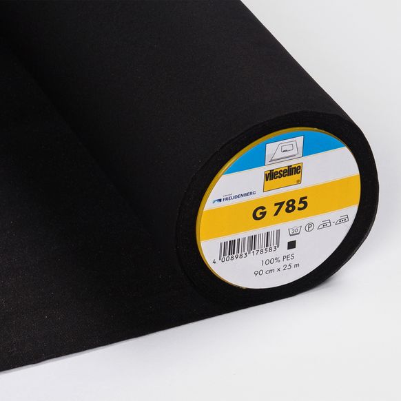 Флізелін G 785 тканий чорний 90 см х 1 м (33г / м²), Freudenberg 53615739 головна фотографія
