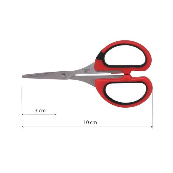 Ножиці для вишивання Kretzer ECO для точних робіт з гострими загнутими кінцями 10 см / 4 " 970311 головна фотографія