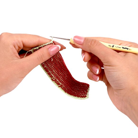 Крючок для вязания с бисером Tulip Sucre 0,9 мм х 14 см (№8) TB13-8e главное фото
