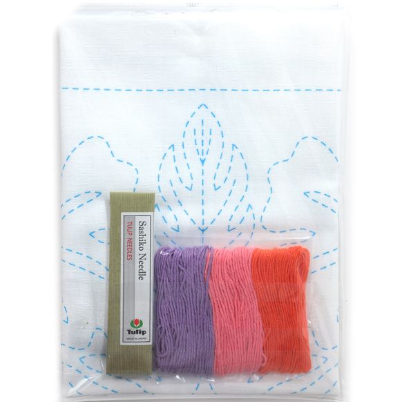 Набор для вышивки Tulip в технике сашико Гавайи Гибискус KSW-001e