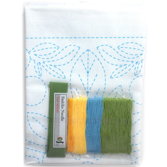 Набор для вышивки Tulip в технике сашико Гавайи Плюмерия KSW-002e