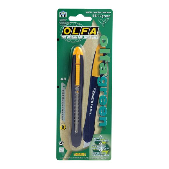 Нож OLFA ES-1/green 9мм главное фото