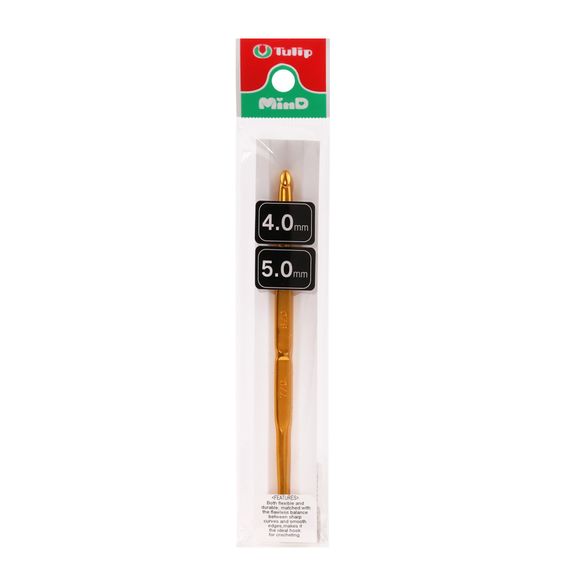 Крючок для вязания двусторонний 4,0-5,0 мм Tulip MinD TA-0017e