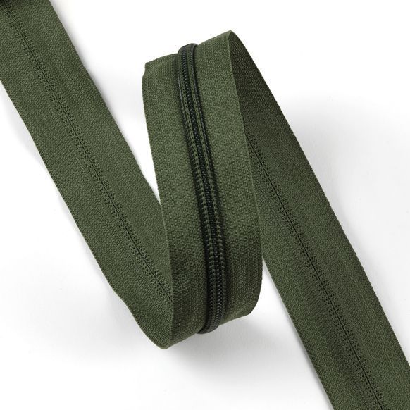 Молния рулонная спиральная YKK (витая), тип 8 RCF на метраж - 1 метр 566