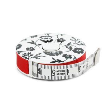 Сантиметровая лента-рулетка Hoechstmass Rollfix decor BLACK - 150 см 80103d-s_i главное фото