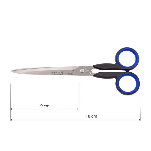 Ножиці швейні Kretzer FINNY для середніх тканин з загостреними кінцями 18 см / 7 " 772018 головна фотографія