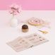 Набір для вишивки Tulip - Текстильна книга вишивальних стібків та швів, рожевий EK-101e