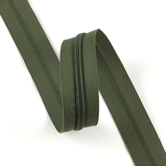 Молния рулонная спиральная YKK (витая), тип 5 RCF на метраж - 1 метр 566