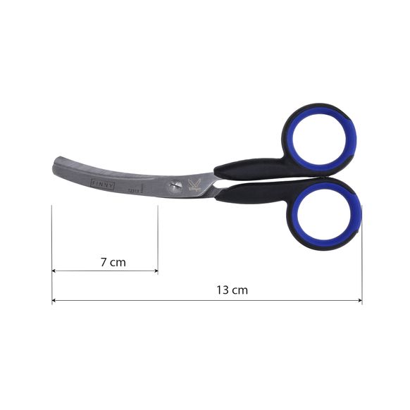 Ножиці для рукоділля Kretzer FINNY з тупими вигнутими лезами 13 см / 5 " 772313 головна фотографія
