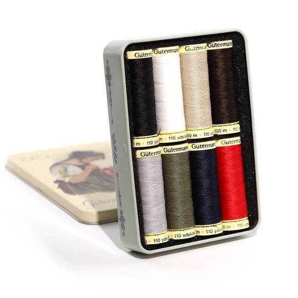 Набор швейных ниток "Nostalgic" Gutermann Sew All ярких оттенков 640952 главное фото