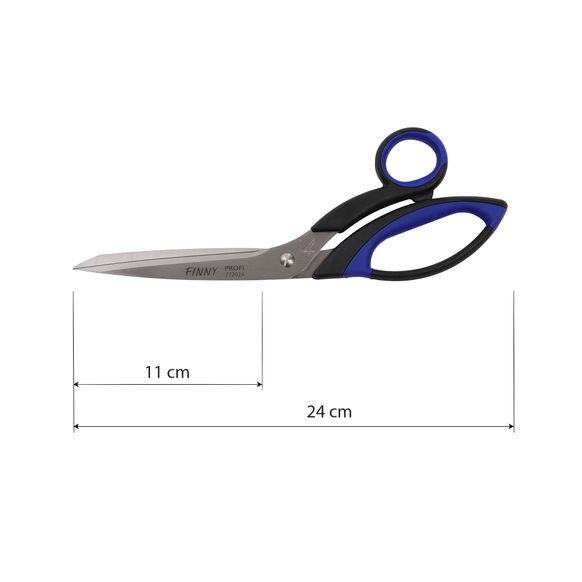 Ножиці кравецькі Kretzer FINNY для середніх тканин з гострими кінцями 24 см / 9,5 " 772024 головна фотографія