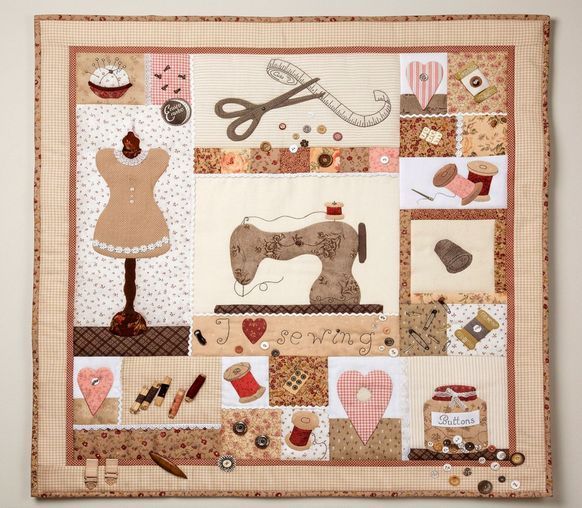 Нить для квилтинга Quilting №65, 100% вощенный хлопок, 200 м, Gutermann 2453 719803