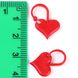 Маркеры петель Addi Сердце (2 шт.), красный 407-7/2 фото товара из галереи