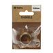 Наперсток-кольцо Tulip металлический, размер 17.5 мм SN-007e фото товара из галереи