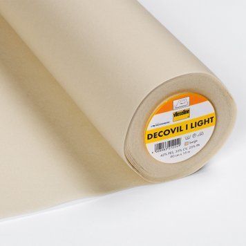 Флізелін Decovil I Light щільний бежевий 30 см х 1 м (240г / м&sup2;), Freudenberg головна фотографія