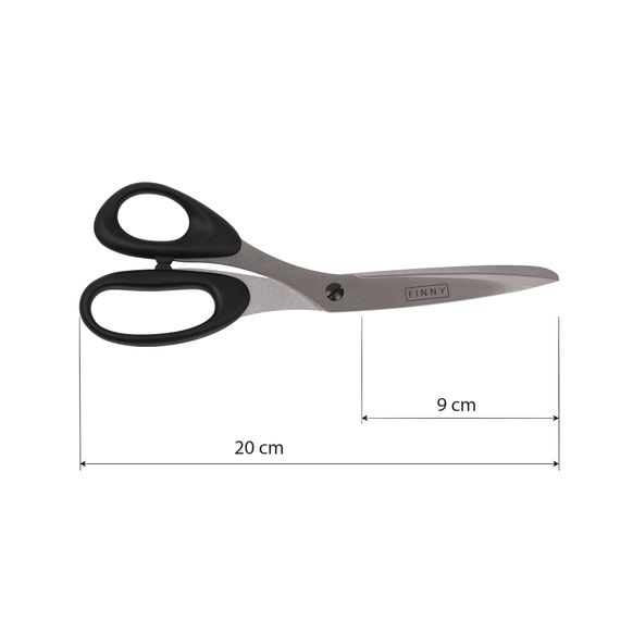 Ножницы для левши Kretzer FINNY для тонких материалов с тупыми концами 20 см/8" 762020-I главное фото
