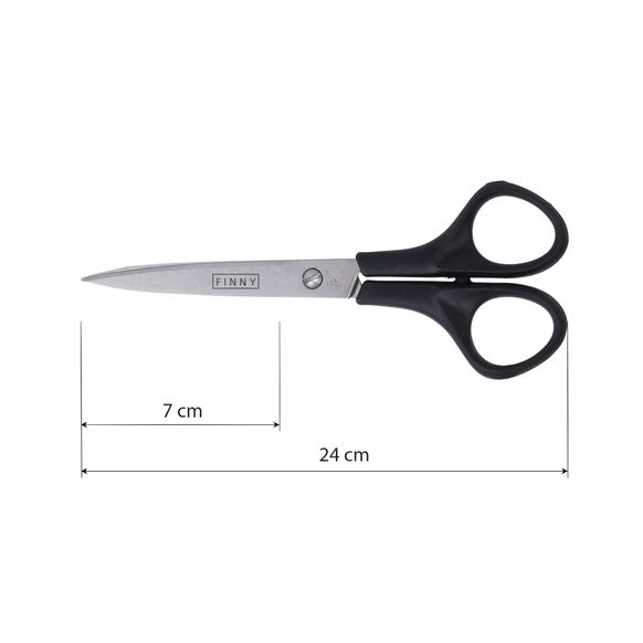 Ножиці для універсальних робіт Kretzer FINNY з загостреними кінцями 15 см/6" 762215 головна фотографія