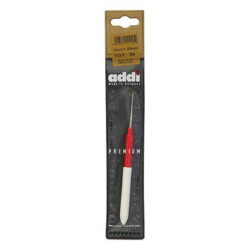 Крючок Addi Colour экстратонкий 1,25 мм х 13 см с пластиковой ручкой 113-7/1,25-13 главное фото