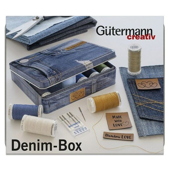 Набор швейных ниток Gutermann Denim, 12 катушек 799782 главное фото