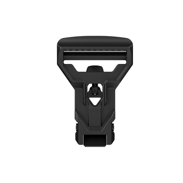 V-Buckle 40 SET LL, black flap+zip.pul Fidlock Фастекс-пряжка 40 мм, з чорним клапаном без логотипу + шнурок V-12407 головна фотографія