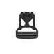 Фастекс-пряжка Fidlock 40 мм, с черным клапаном без логотипа + шнурок V-12407 фото товара из галереи
