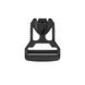 V-Buckle 40 SET LL, black flap+zip.pul Fidlock Фастекс-пряжка 40 мм, з чорним клапаном без логотипу + шнурок V-12407 фото товару з галереї