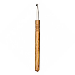 Крючок вязальный Addi 4,0 с ручкой из оливы 577-7/4-15 главное фото
