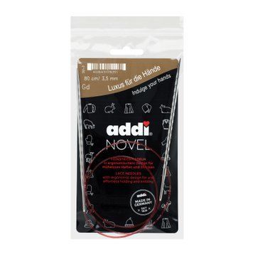 Спицы круговые кубические Addi Novel 3,5 мм х 80 см 717-7/3,5-80 главное фото