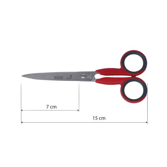Ножиці універсальні Kretzer FINNY з загостреними кінцями 15 см / 6 " 782015 головна фотографія