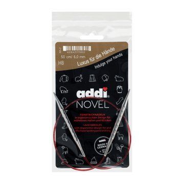 Спицы круговые кубические Addi Novel 6 мм х 50 см 717-7/6-50 главное фото