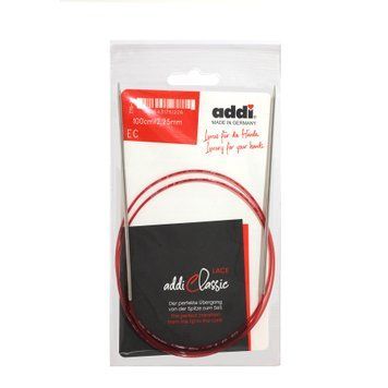 Спиці кругові Addi Lace 2,25 мм х 100 см, з подовженими кінчиками 775-7/2,25-100