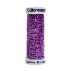 Нить вышивальная Sulky Holoshimmer Gutermann №160, 200 м Фиолетовый 709948