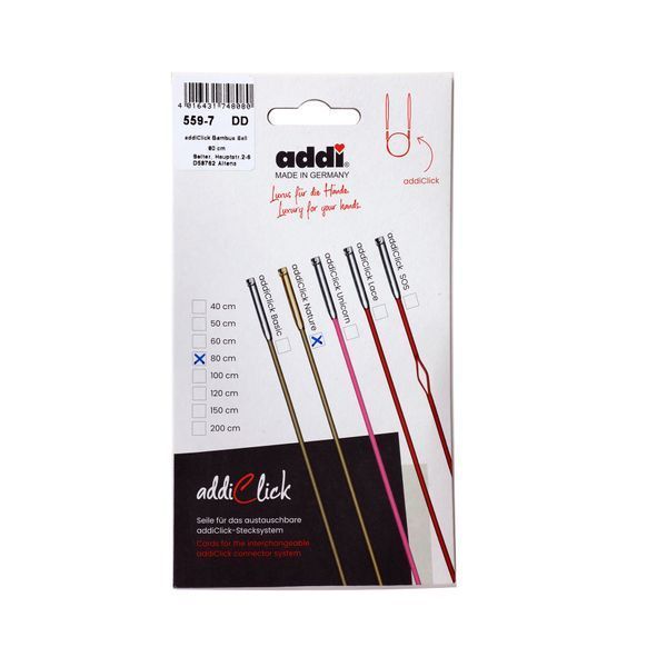 Леска золотая addiClick Nature 80 см для создания круговых спиц 559-7/80