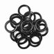 Кільце Wissner, 10 мм, метал, чорний фото товару з галереї