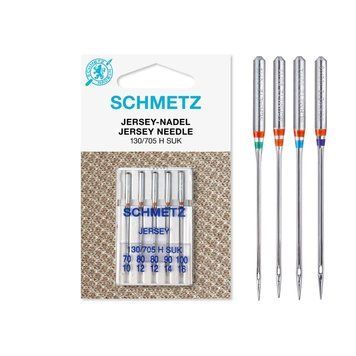 Иглы SCHMETZ Jersey для трикотажа №70-100 (5 шт.) 130-705SUK-AS