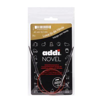 Спицы круговые кубические Addi Novel 6 мм х 40 см 717-7/6-40 главное фото
