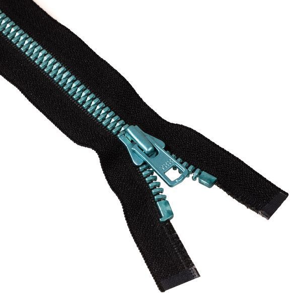 Молния YKK METALUXE&reg; тракторная разъемная 75 см, c одним бегунком, тип 8, бирюзовый главное фото