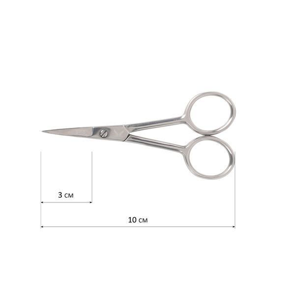 Ножиці для вишивання Kretzer ECO з гострими загнутими кінцями 10 см/4" 910910 головна фотографія