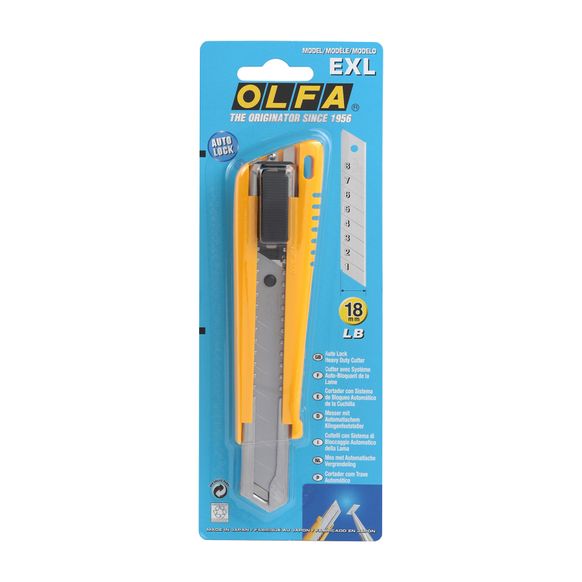 Нож OLFA EXL 18мм главное фото