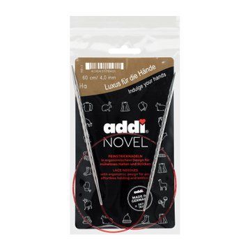 Спицы круговые кубические Addi Novel 4 мм х 60 см 717-7/4-60 главное фото