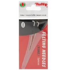 Голки для валяння змінні тонкі (2 шт.), Tulip TF007e