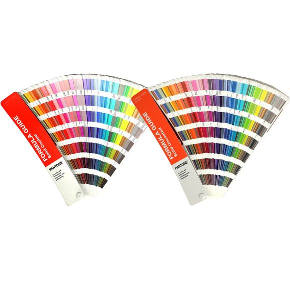 Каталог цветов PANTONE Formula Guide Set Coated & Uncoated для полиграфичных работ + 224 новых цвета GP1601B главное фото