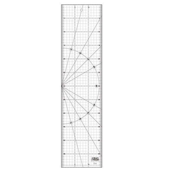 Лінійка OLFA метрична 15 см х 60 см