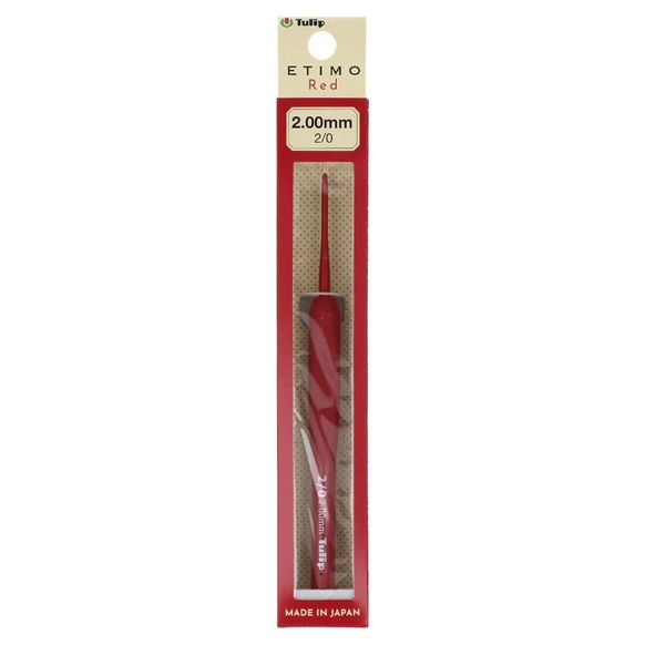 Крючок для вязания Tulip Etimo Red 3,75 мм х 14 см - №6.5/0 TED-065e главное фото