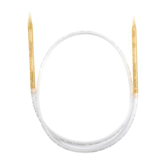 Спиці кругові Addi Champagner 8,0 мм х 100 см, пластик 405-7/8-100