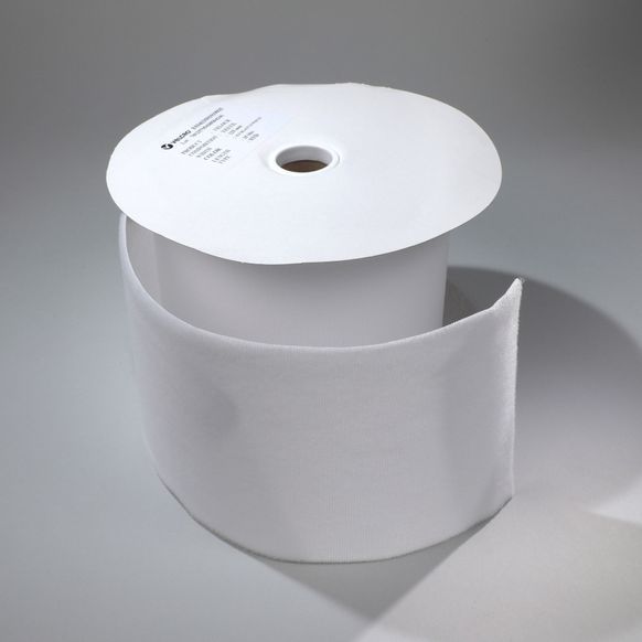 Лента липучка Velcro шириной 125 мм, мягкая часть, метр, Белый