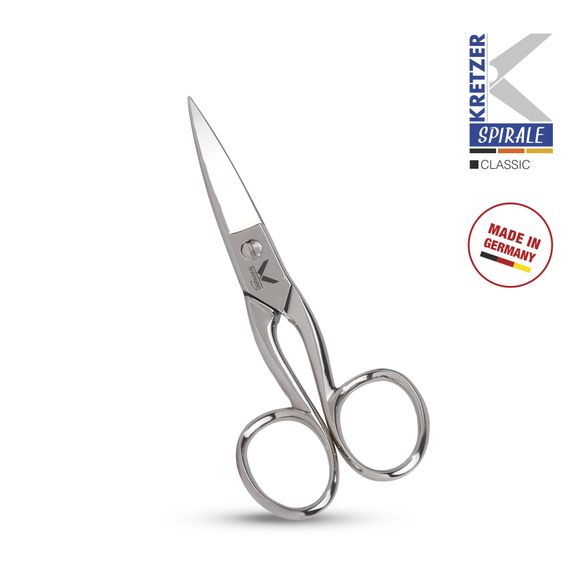 Ножиці для вишивання Kretzer SPIRALE з гострими загнутими кінцями 13,0 см / 5 " 110513 головна фотографія